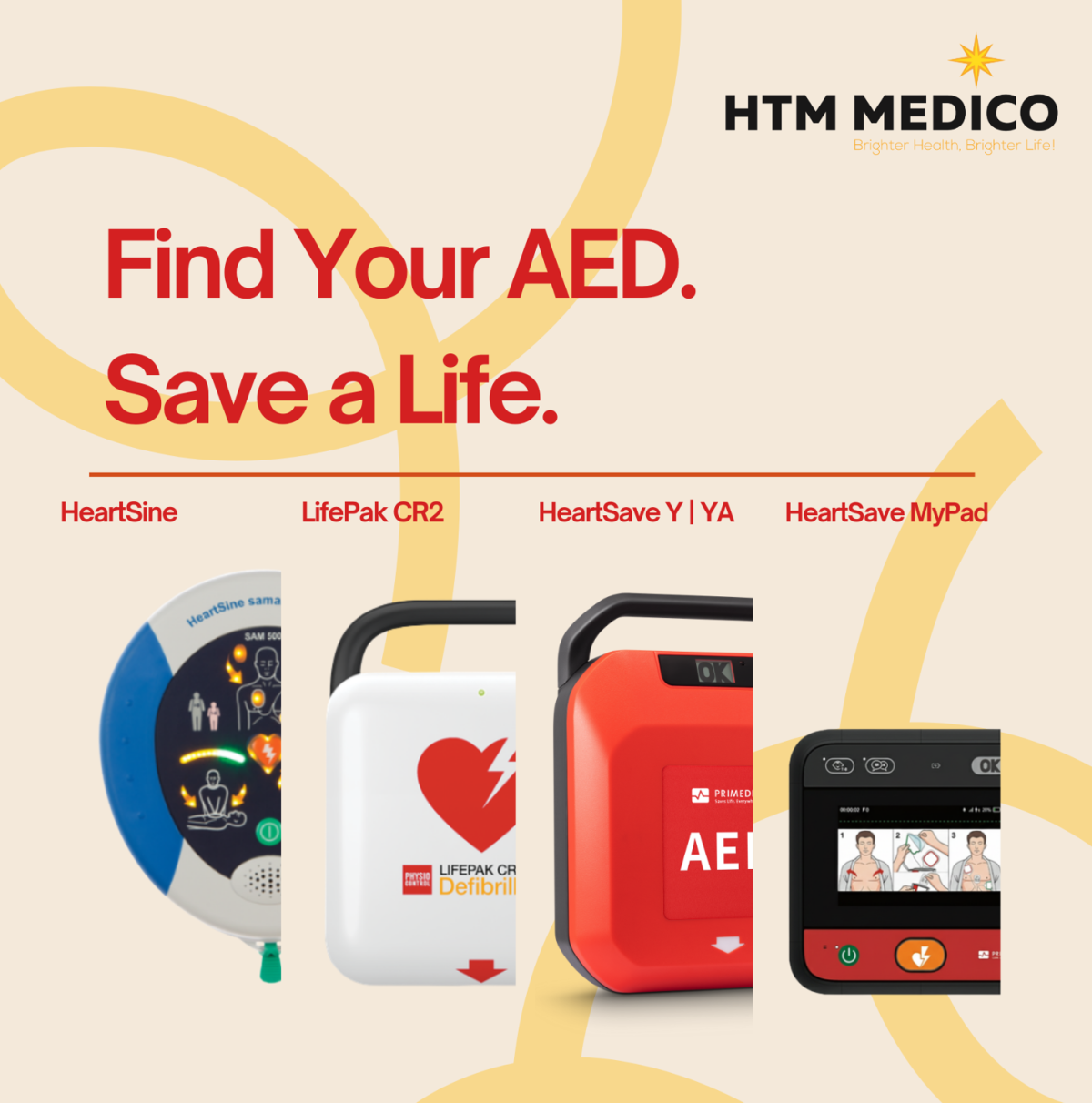 Buy AED, AED Singpaore, HDB AED, Heartsine, LifePak Cr2, Zoll, Lifeline, CPR