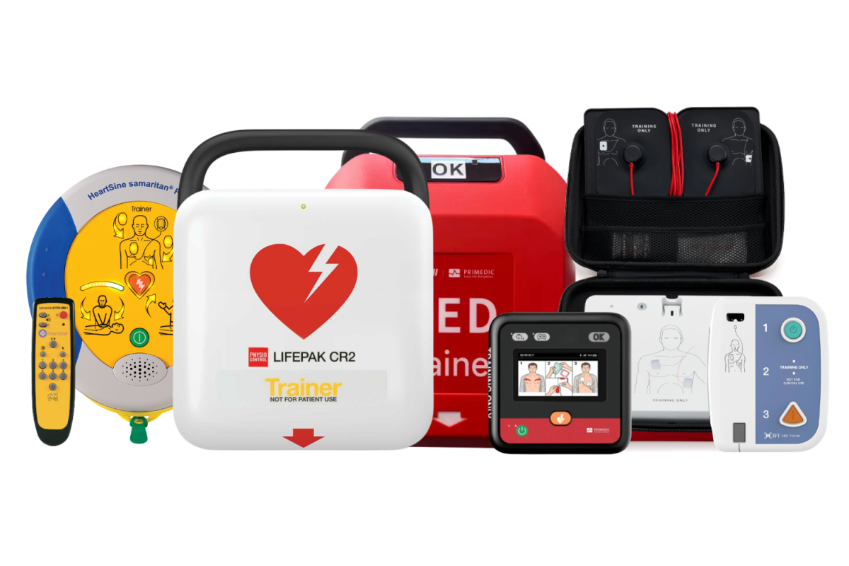 HTM Medico heartsine lifepak Primedic Zoll Lifeline AED CPR
