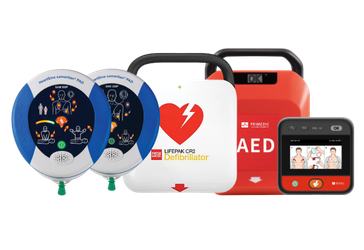HTM Medico heartsine lifepak Primedic Zoll Lifeline AED CPR