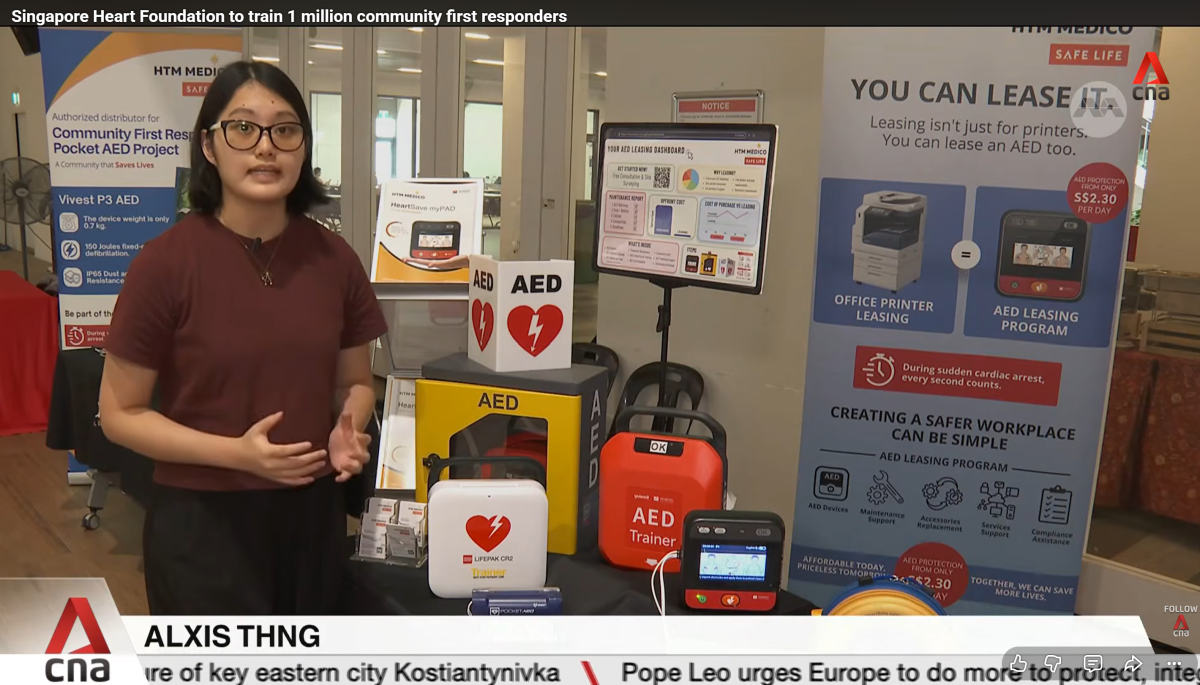HTM Medico heartsine lifepak Primedic Zoll Lifeline AED CPR